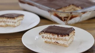 NoBake Biscuit Cake Recipe [upl. by Pattani]