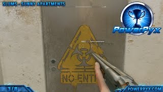 Dying Light  All Quarantine Zone Locations Trespassing Trophy  Achievement Guide [upl. by Ssidnak]