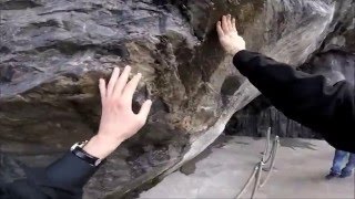 Walkthrough of the Grotto in Lourdes [upl. by Bennir]