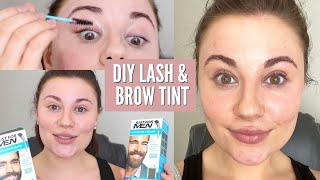 EASY DIY LASH amp BROW TINT [upl. by Hsur224]