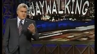 Jay Walking Universal Studios  The Tonight Show with Jay Leno [upl. by Llenyt253]