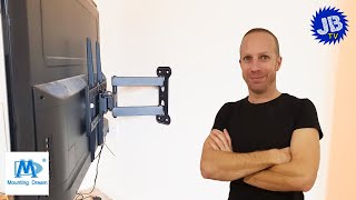 How to Wall Mount a TV  Step by Step with Mounting Dream [upl. by Assenad]