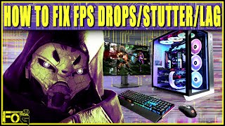 How to fix PC Frame Rate Drops  Lag  Stutters Works with ANY Game or PC [upl. by Eng]