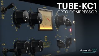 KC1  Tube Compressor New Plugin From Kiive Audio [upl. by Stockmon250]