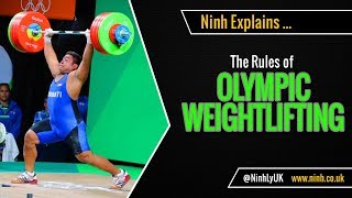 The Rules of Olympic Weightlifting  EXPLAINED [upl. by Yodlem137]