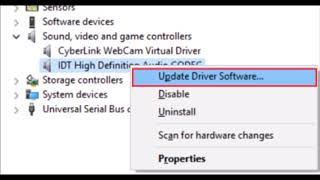 How to Fix IDT High Definition Audio CODEC Driver Problem [upl. by Letniuq]