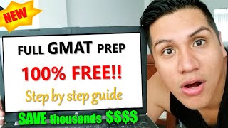 FREE GMAT Preparation Online Course Theory  Practice  COMPLETE GUIDE and Study Plan 2022 [upl. by Gable]