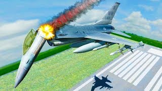 Fighter Jet Ripped Apart Mid Flight  Disassembly 3D New Update Gameplay [upl. by Adnofal]