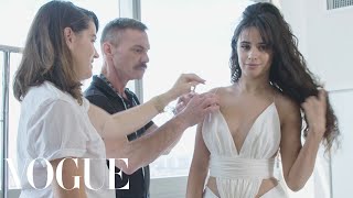 Camila Cabello Gets Ready for the VMAs  Vogue [upl. by Banyaz736]