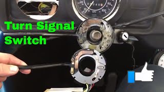 Replacement Turn Signal On A 73 VW Beetle [upl. by Eerolam]