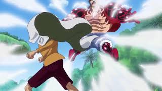 Gear fourth quotBounce Manquot vs quotDark kingquot Silvers Rayleigh Time Skip Training [upl. by Aitenev]