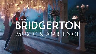 Bridgerton Music amp Rain Ambience  Study Relax amp Sleep 1 HOUR [upl. by Aziza]