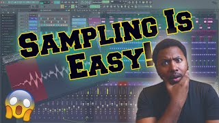 Sampling is Easy FL Studio Beginner sampling tutorial [upl. by Aniretake279]