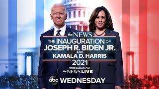 WATCH LIVE Inauguration Day for President Joe Biden  ABC News Live [upl. by Annaoj629]