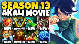 EVERY BROKEN AKALI BUILD IN SEASON 13 NEW ITEMSREWORKS [upl. by Claude]