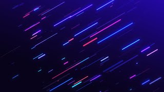 Rounded Neon Multicolored lines Animation Background Video  Footage  Screensaver [upl. by Ovida732]