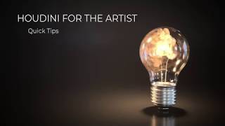 Houdini For The Artist  Quick Tips  Volume Collisions [upl. by Michaeu]