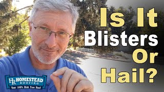 Whats The Difference Between Blisters And Hail Damage [upl. by Bortz179]