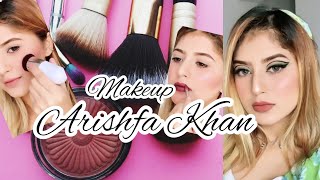 Arishfa Khan makeup video😍 Arishfa Khan glam makeup tutorial How to do makeup step by step [upl. by Nehpets139]