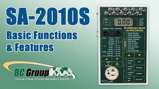 SA2010  Safety Analyzer Basic Functions amp Features [upl. by Lareneg]