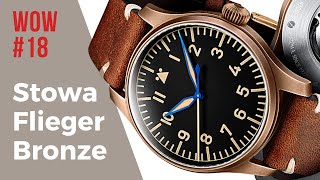 Stowa Flieger Klassik 40 Bronze Vintage  Watch of the Week Episode 18 [upl. by Ahs]