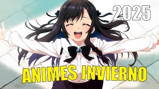 ❄️​ANIMES ESTRENO INVIERNO 2025 [upl. by Brade]