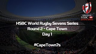 Were LIVE for day one of the HSBC World Rugby Sevens Series in Cape Town CapeTown7s [upl. by Coltson540]