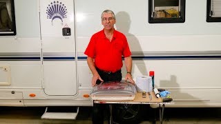 How to change a rooflight part 1 – expert advice from Practical Motorhomes Diamond Dave [upl. by Aerb]