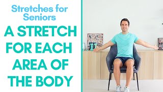 11Minute Seated Stretches for Seniors FullBody Relief [upl. by Boutis535]