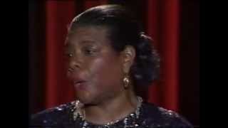 Maya Angelou Live and Unplugged [upl. by Alisen]