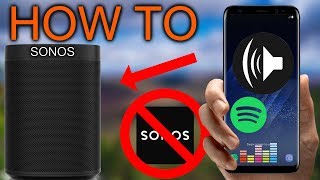 How to Play Smartphone Music to Sonos Without App [upl. by Sokil420]