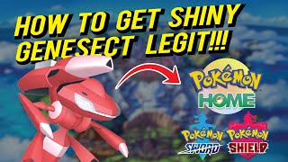 How to Get Shiny Genesect LEGIT IN POKEMON HOMESword and Shield [upl. by Archer]