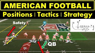 Football Plays Positions Strategy amp Tactics for Beginner  American Football Explained [upl. by Olsewski]