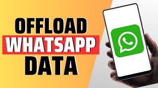 How To Offload Whatsapp Data  Full Guide [upl. by Rramal725]