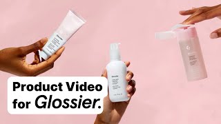 Cosmetics Product Video Example  Glossier  Vidico [upl. by Oenire]