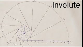 InvoluteEngineering Drawing [upl. by Ynehteb]