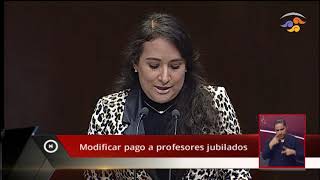 Modificar pago a profesores jubilados [upl. by Berton]