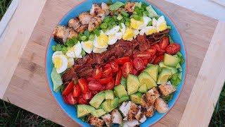 Cobb Salad Recipe amp Creamy Blue Cheese Dressing  Episode 120 [upl. by Gerda727]