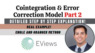 Time Series Error Correction Model explained in Eviews [upl. by Thekla643]