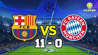 Barcelona vs Bayern Munich 110 Full Match Highlights  Barcelona 11 Goals [upl. by Imerej619]