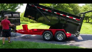 B wise ultimate dump trailer [upl. by Aramal94]