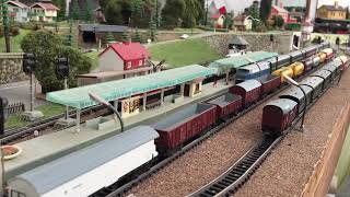 Modelleisenbahn  eine schöne historische Spur N Anlage von Piko [upl. by Airahs]