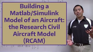 Building a MatlabSimulink Model of an Aircraft The Research Civil Aircraft Model RCAM [upl. by Nissa]