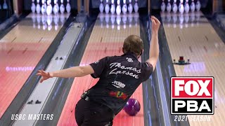 2021 USBC Masters Stepladder Finals  Full PBA Bowling Telecast [upl. by Marcille124]