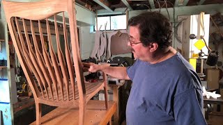 Building a Maloof Style Rocking Chair [upl. by Jonati894]