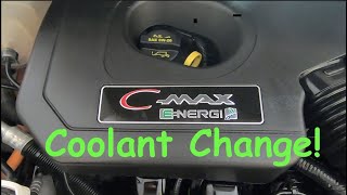 Ford CMax US Coolant Change [upl. by Oribel]