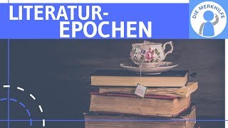 Literaturepochen im Überblick  Zusammenfassung der Literaturgeschichte  Deutsch Abitur [upl. by Aprile]