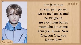 NCT U  Know Now Easy Lyrics [upl. by Himelman]