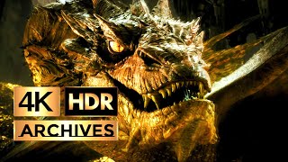 The Hobbit  The Desolation of Smaug ● Part 3 of 3 ● The Hobbit And The Dragon  HDR  4K  51 [upl. by Nadirehs]