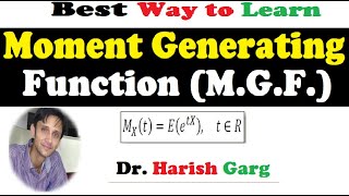 Moment Generating Function for Discrete Random variables [upl. by Hurlbut]